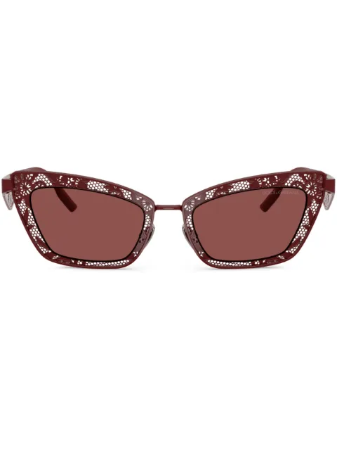 Dolce & Gabbana Eyewear floral cat-eye sunglasses Red DG2311131975
