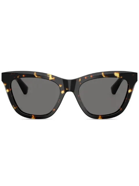 Burberry Eyewear tortoiseshell-effect cat-eye sunglasses Brown BE4435410681