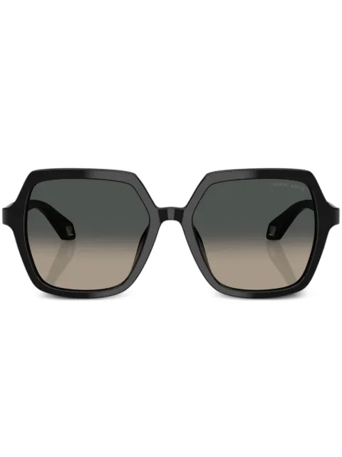 Giorgio Armani logo-print sunglasses Black AR8193U500119