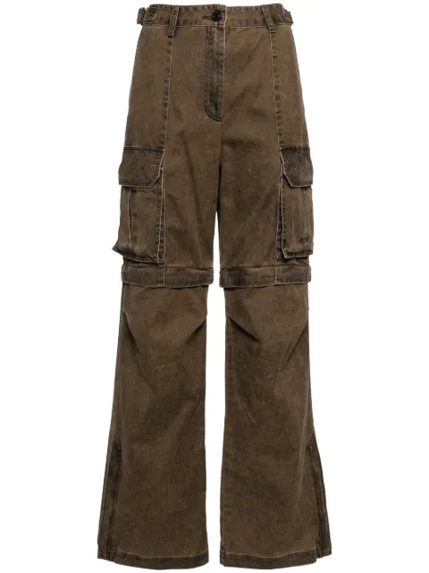 Juun.J detachable cargo pants Brown JW4821W02D