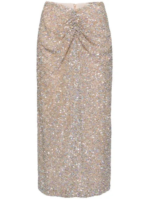 Costarellos sequinned skirt Gold PF2463SKIRT