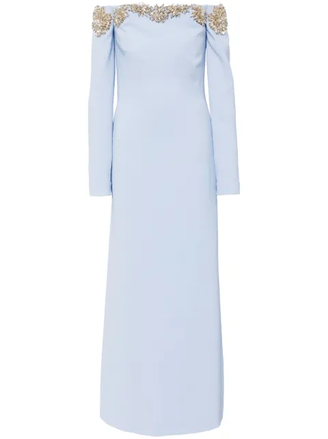 Costarellos Meline gown Blue PF2414