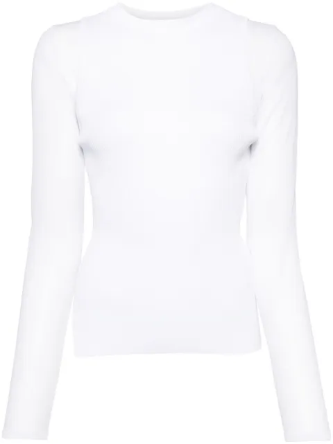 Juun.J see-through top White JW4851W011