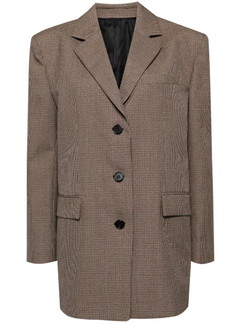 Juun.J Loose fit single jacket Brown JW4711W01A