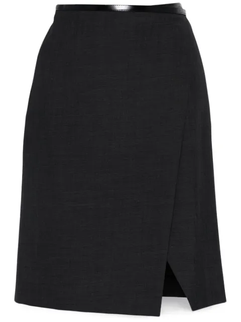 Philosophy Di Lorenzo Serafini wrap skirt Grey A01117126