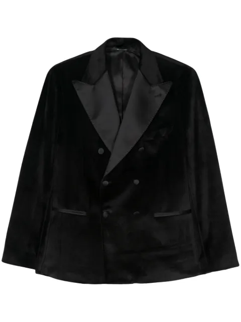 Reveres 1949 velvet suit jacket Black 54071521692