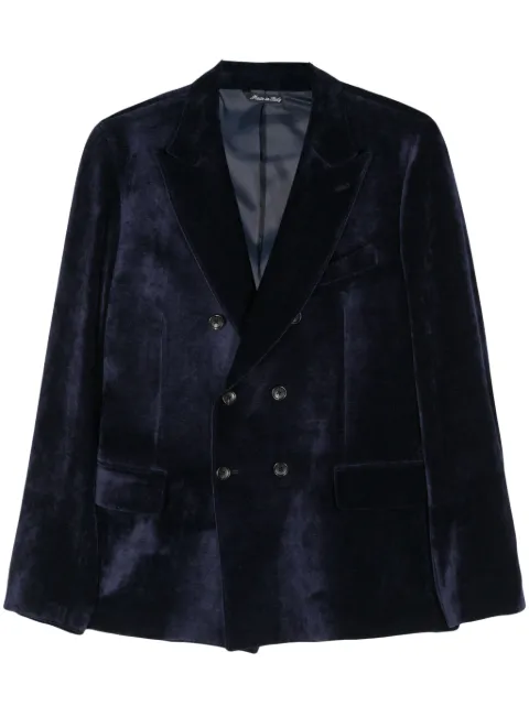 Reveres 1949 velvet blazer Blue 54056921710