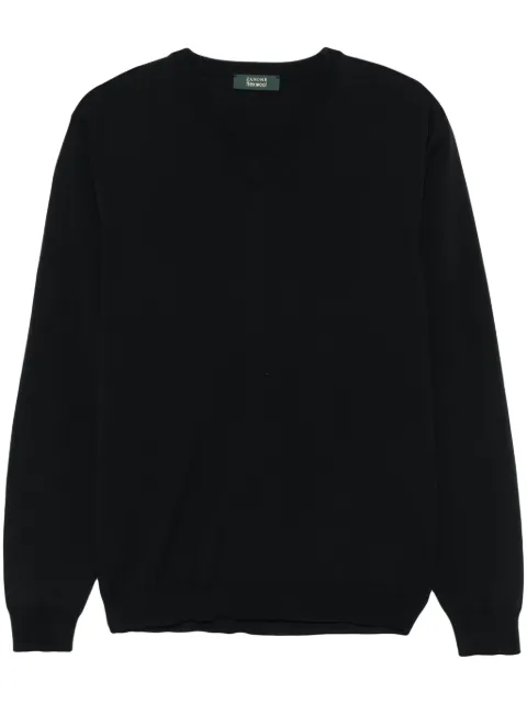 Zanone fine-knit jumper Blue 810103Z0290