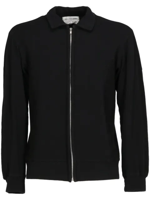 Comme Des Garçons Pre-Owned 2000s zip-up sweatshirt Black CODE390YP