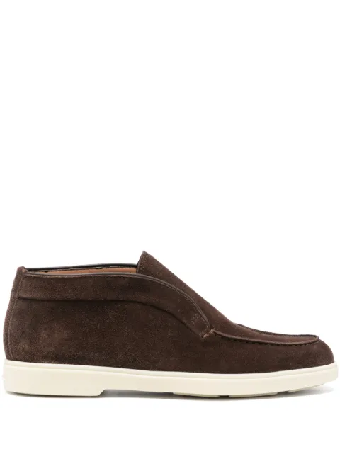 Santoni suede desert boots Brown WUYA58458TISN