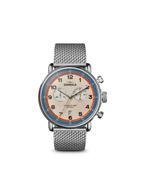 Shinola The Canfield Chrono 43mm Neutrals S0120299736