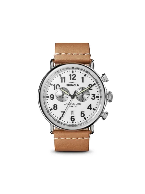 Shinola The Runwell Chrono 47mm White S0120299732