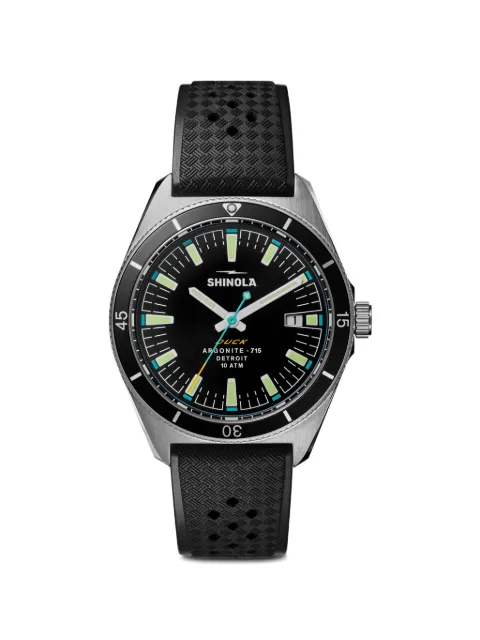 Shinola Duck 40mm watch Black S0120301730