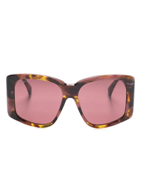 Max Mara Eyewear square-frame sunglasses Brown MM0098