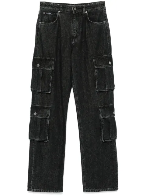 Dolce & Gabbana straight cargo jeans Black FTC60DG8LV5