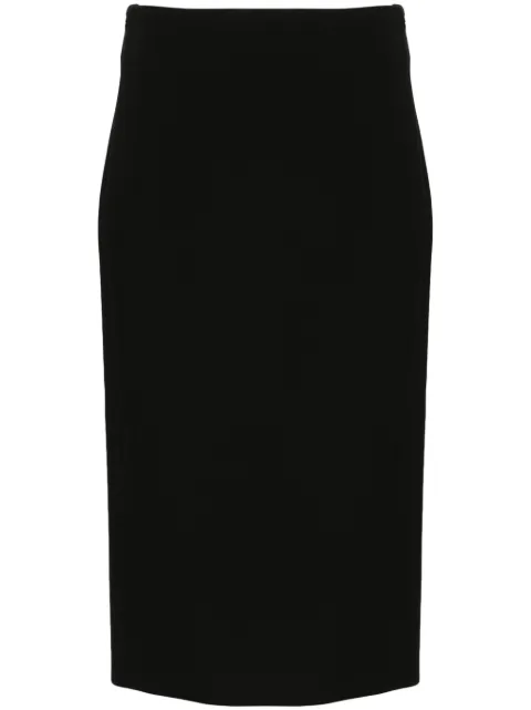 Peserico A-line midi skirt Black P0559801934