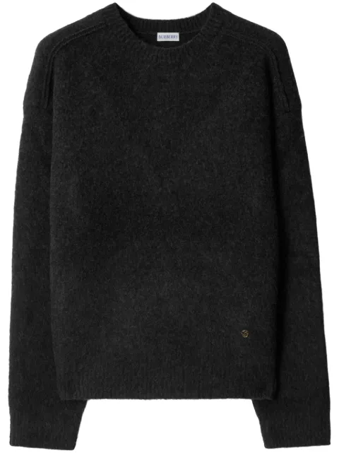 Burberry crew-neck knit jumper Grey 8099570