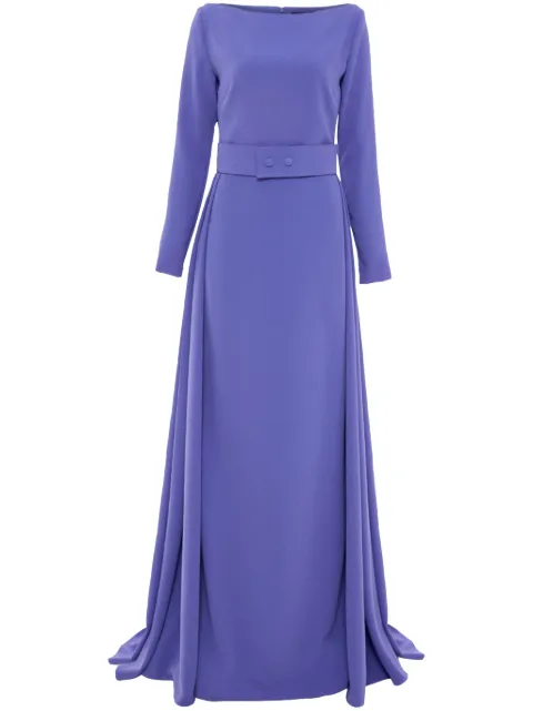 Solace London Shayla gown Purple OS41007