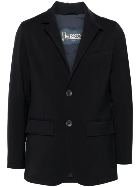 Herno single-breasted blazer Blue GA000172U12650