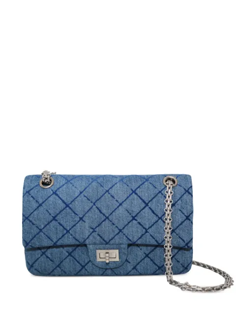 CHANEL Pre-Owned 2.55 Reissue shoulder bag Blue DPISB8060