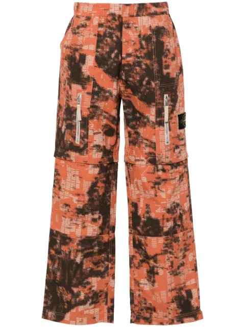 Stone Island Compass badge trousers Orange 8115335E2