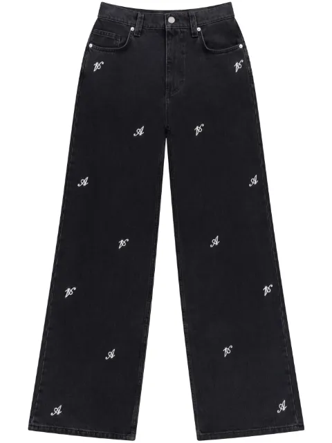 Axel Arigato Clara wide-leg jeans Black A2655002