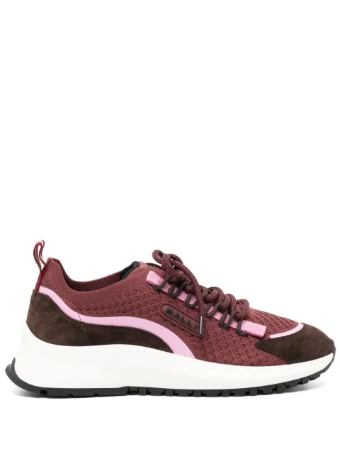 Bally Daryel mesh-panel sneakers Red WK008KTE041