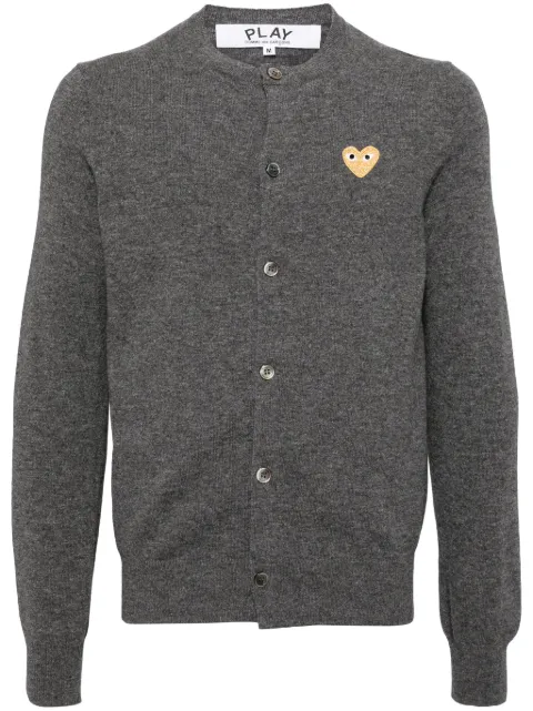 Comme Des Garçons Play wool cardigan Grey AXN049051