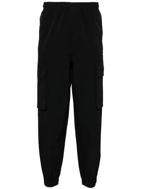 AAPE BY *A BATHING APE® logo-embroidered cargo pants Black APTB621XXN