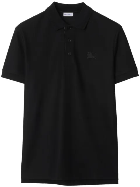 Burberry cotton polo shirt Black 8096425