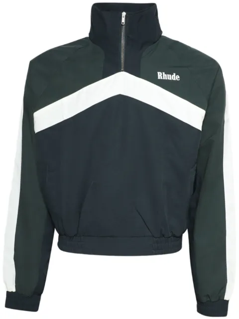RHUDE Motorsport track sweatshirt Blue RHPF24JA01864