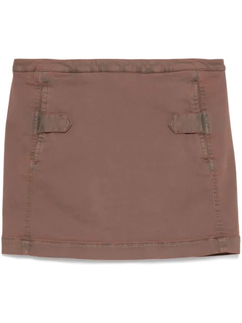 KNWLS Shiv mini skirt Brown FW24SHIVS0SKY