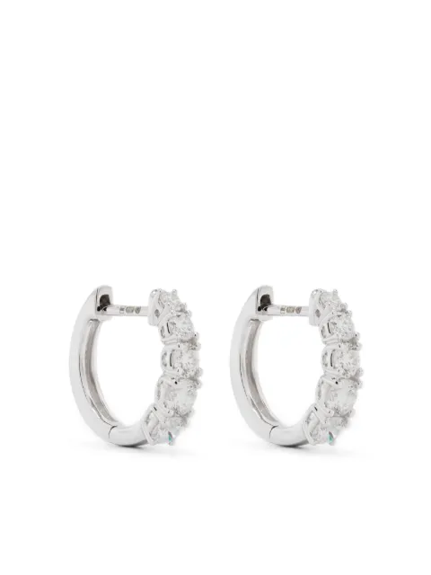 Anita Ko 18K white gold diamond earrings Silver AKGRDH50WG
