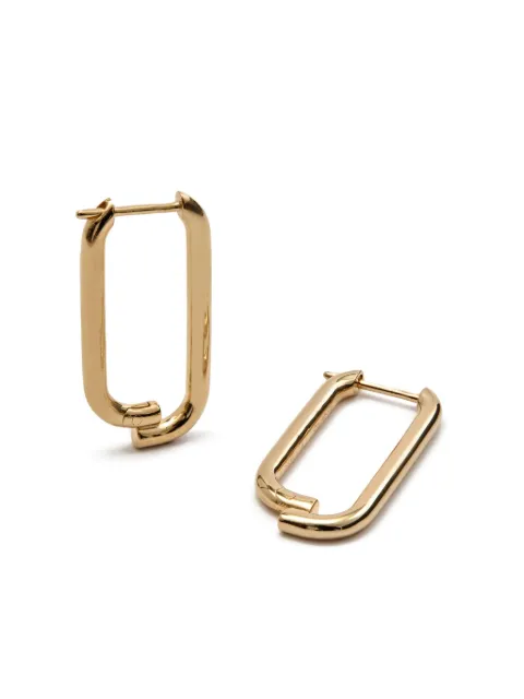 Otiumberg chaos hoop earrings Gold OEY24S3122