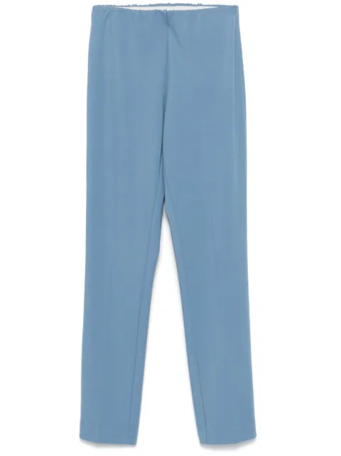 Le Tricot Perugia pressed crease trousers Blue 66337