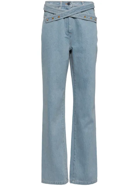 Paris Georgia Jo straight-leg jeans Blue PG453CA