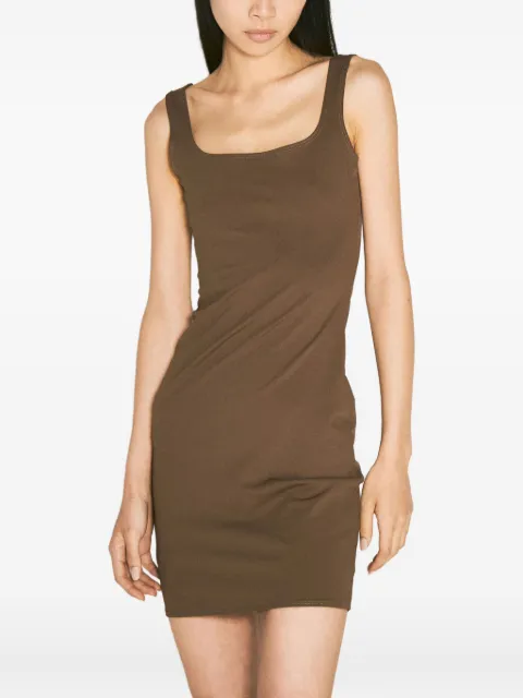 ENTIRE STUDIOS fitted mini dress Brown ES2354BT