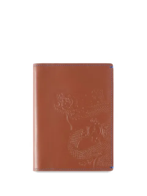 Shanghai Tang Chinese Dragon passport holder Brown A5ALW228ID00