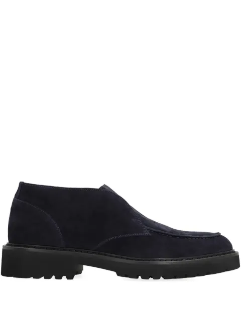 Doucal's leather loafers Black DU3332PHILUF009NN05