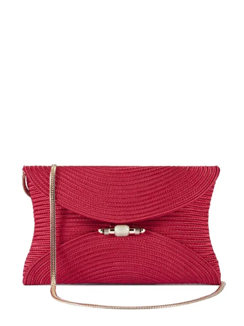 Shanghai Tang braided clutch bag Red A5WLC229DN00