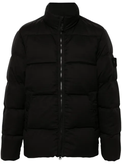 Stone Island Compass-badge jacket Black 8115453F3