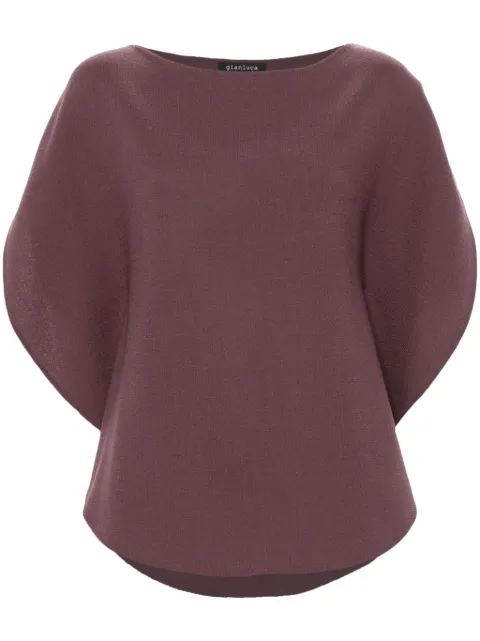 Gianluca Capannolo Iris blouse Purple 24IT595600