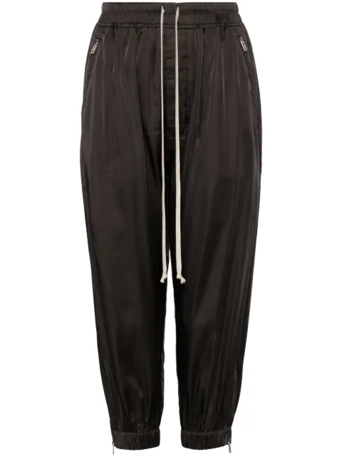 Rick Owens cropped track pants Black RP02D3318SCH