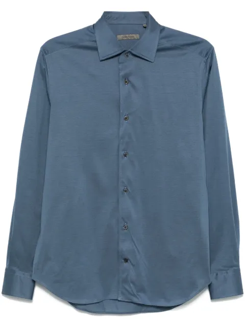 Corneliani jersey shirt Blue 94P1169411214