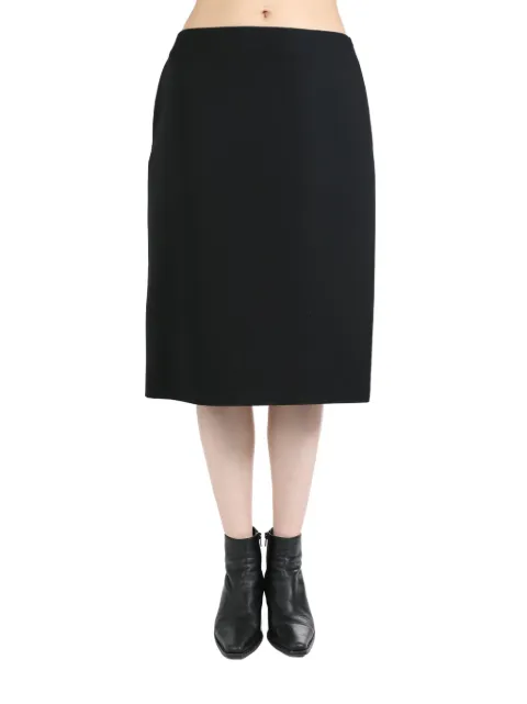 The Row low-rise midi skirt Black 8232W3177