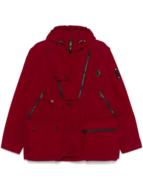 A-COLD-WALL* logo-plaque jacket Red ACWMO254