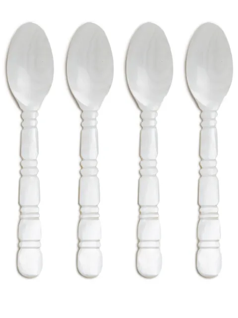 Gohar World Column spoon (set of four) Neutrals CLSPMP
