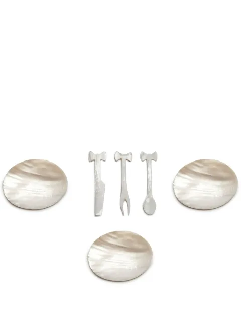Gohar World aperitif set (set of five) White ASBWMP