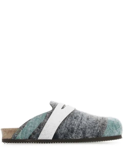 VITELLI colour-block slippers Grey FW22FTW001H