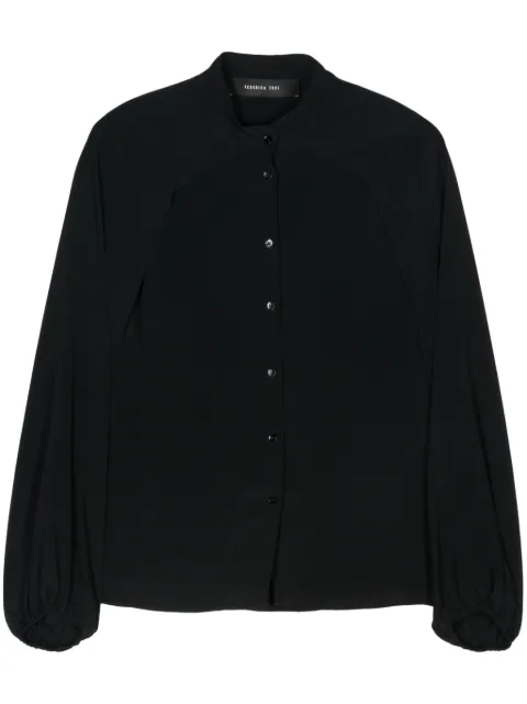 Federica Tosi crepe shirt Black 31107304